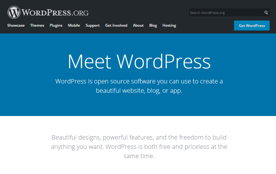 WordPress.org (self-hosted version)