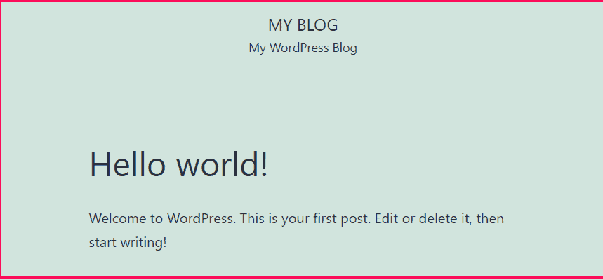 Self Hosted Blog