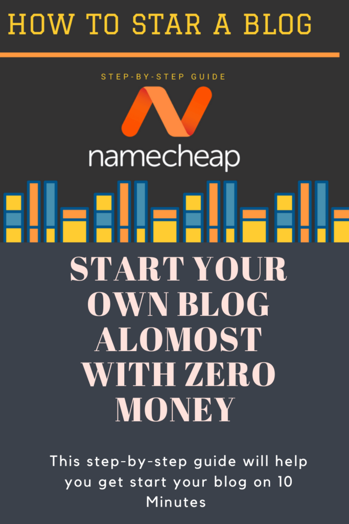How to Start a Blog on NameCheap