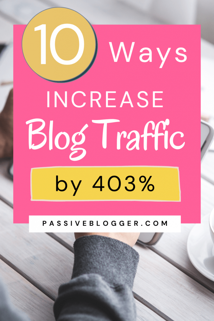 lifestyle blog traffic