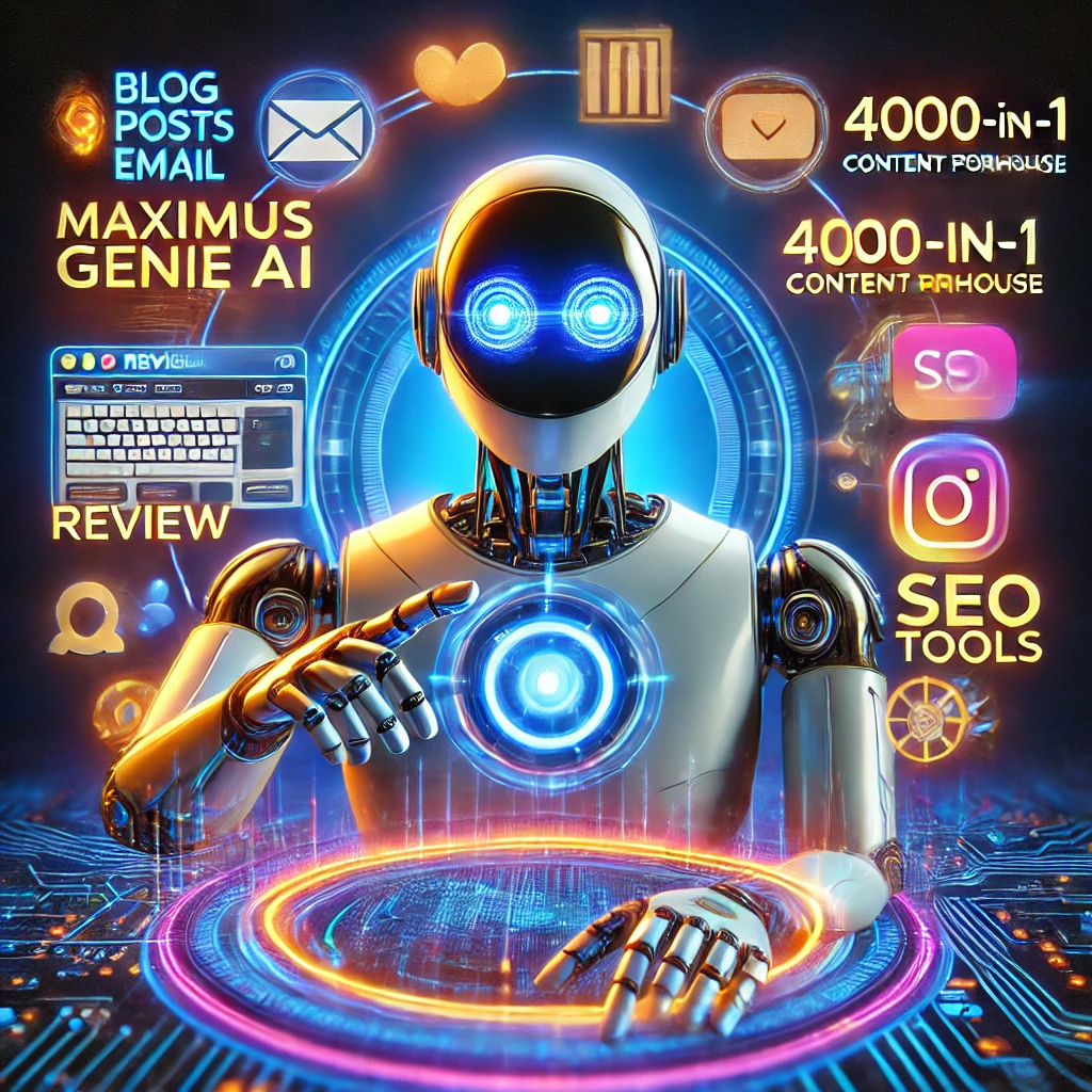 Maximus Genie AI Review: Effortless 4000-in-1 Content Creation for Marketers