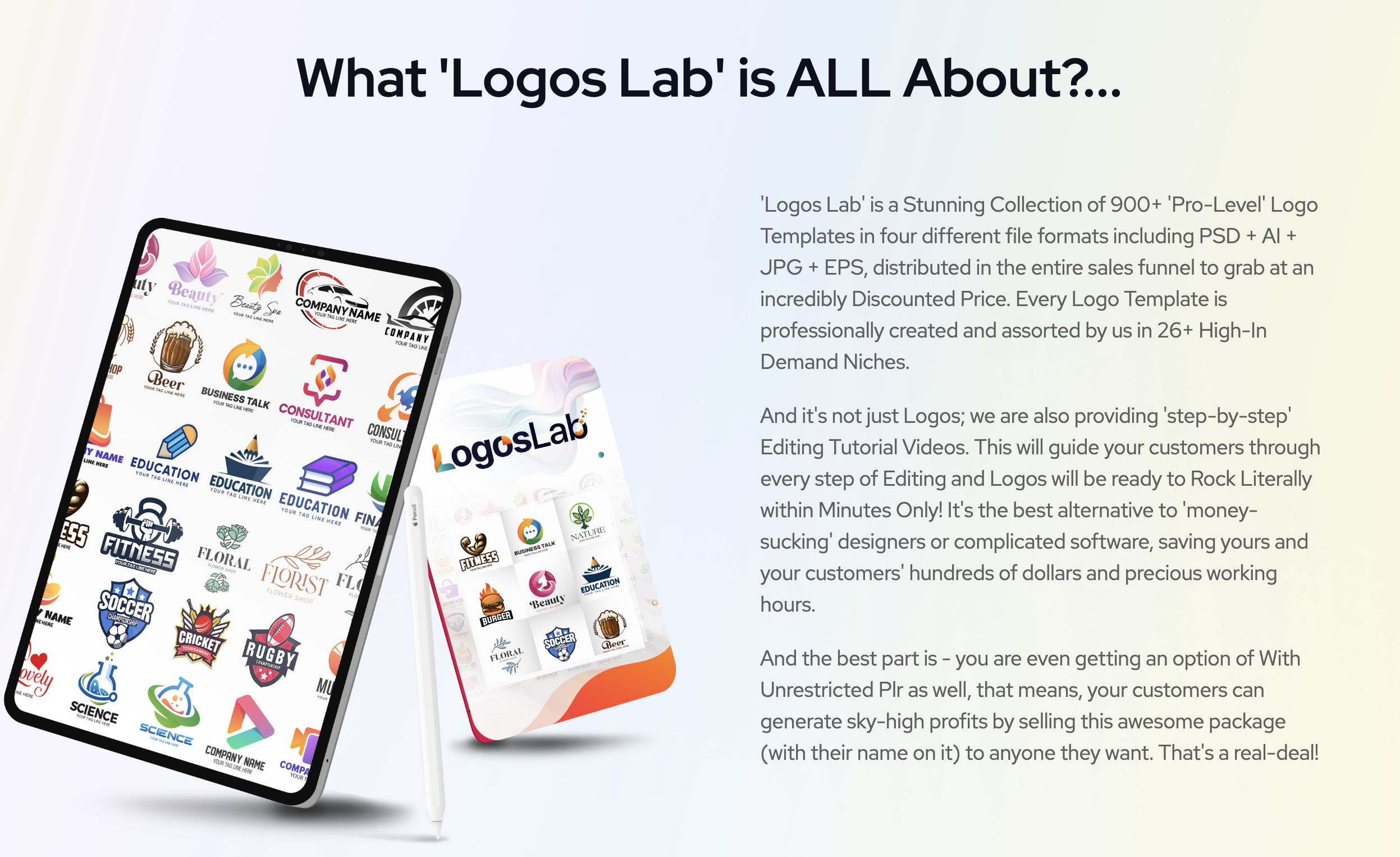 LogosLab PLR Review
