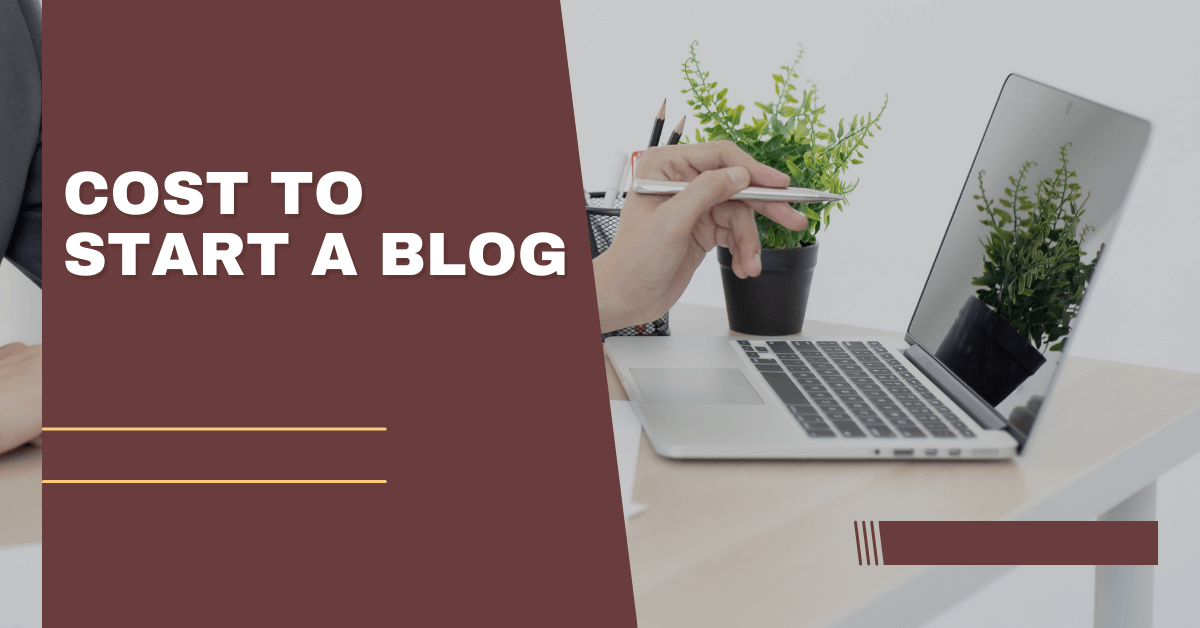 How Much Does it Cost to Start a Blog